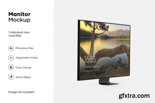 Monitor and TV mockup