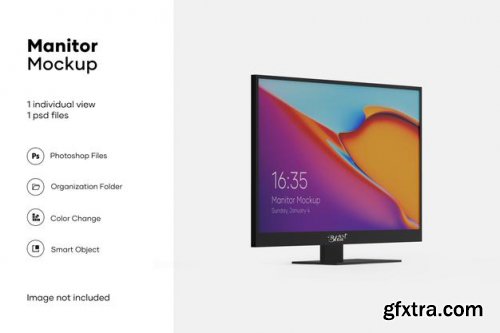 Monitor and TV mockup