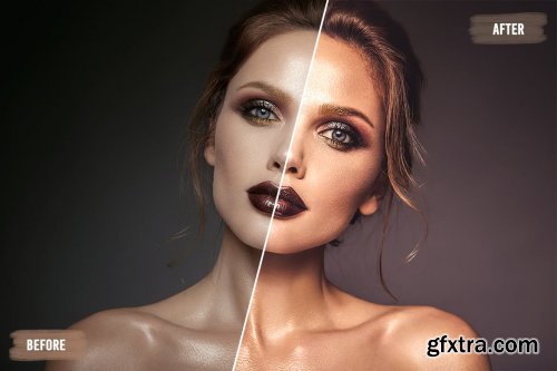 50 Beauty Retouch Lightroom Presets - Vol. 1