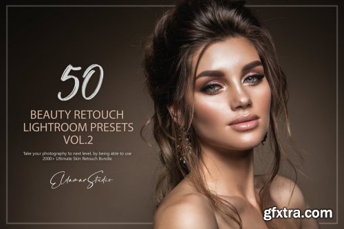 50 Beauty Retouch Lightroom Presets - Vol. 2