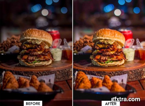 CreativeMarket - 10 Tasty Food Lightroom Preset 6258183