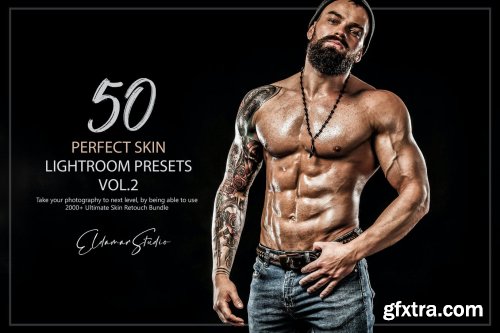 50 Perfect Skin Lightroom Presets - Vol. 2