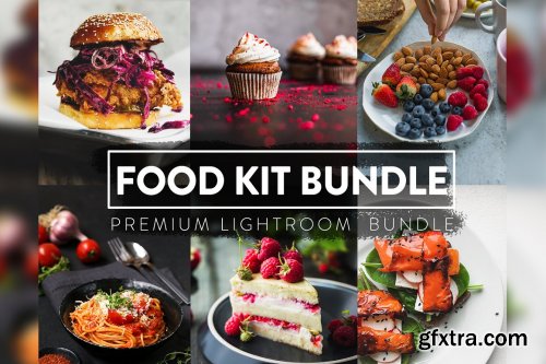 CreativeMarket - 60 Food Kit Bundle Lightroom Preset 6273829