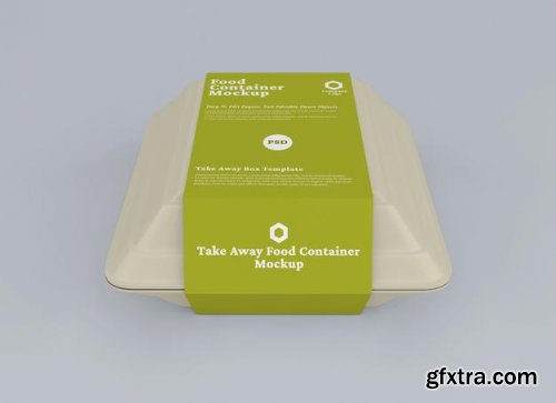 Food container package mockup 2