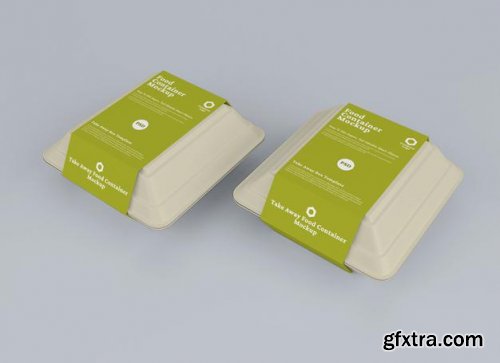 Food container package mockup 2