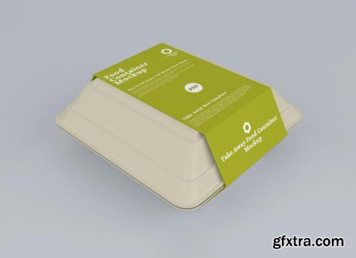 Food container package mockup 2