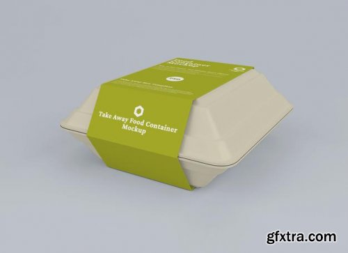 Food container package mockup 2