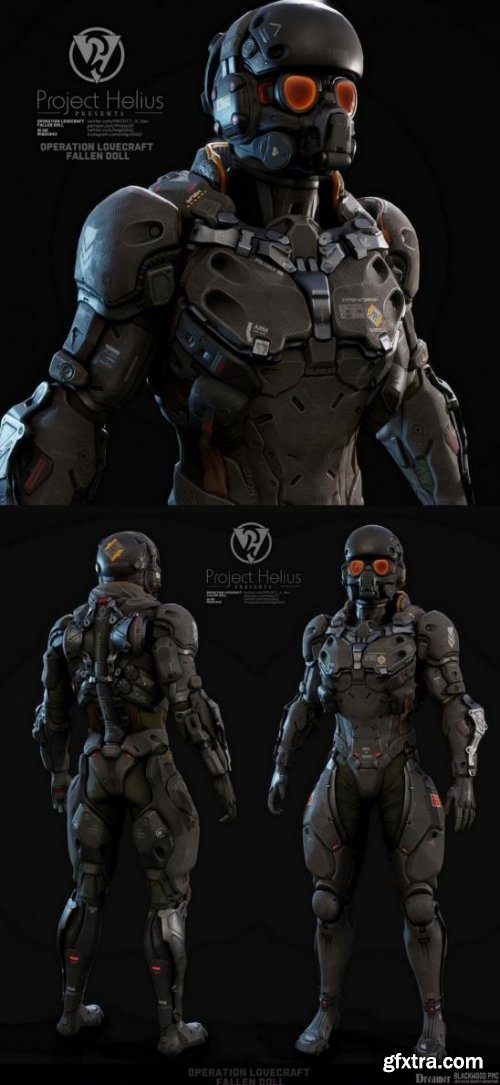 Sci-FI Warrior Armor