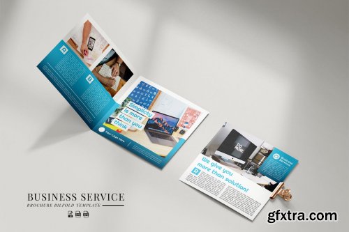 Brochure Square Business Service