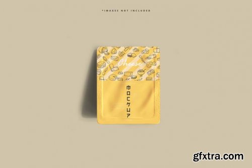 Cheese packaging mockup