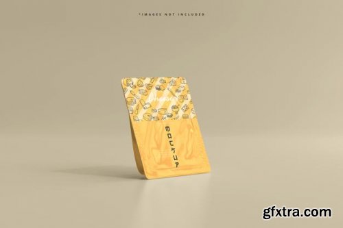 Cheese packaging mockup