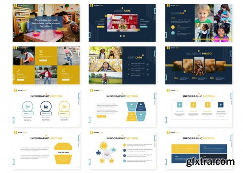 Active Kids - Presentation Template