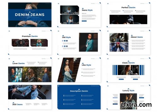 Denim Jeans - Presentation Template