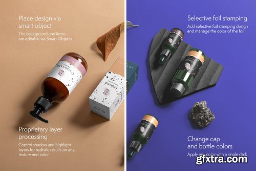 CreativeMarket - Natura – Cosmetics Mockups 5426379