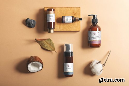 CreativeMarket - Natura – Cosmetics Mockups 5426379