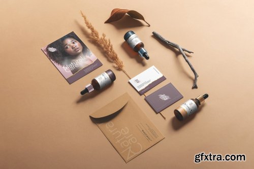 CreativeMarket - Natura – Cosmetics Mockups 5426379