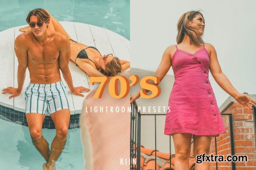 CreativeMarket - RETRO 70'S VIBES LIGHTROOM PRESETS 6224058