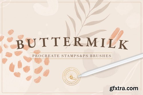  90 Procreate Stamps & Photoshop Brushes