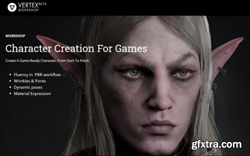 Vertex Workshop – Character Creation For Games by Ackeem Durrant