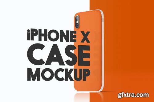 CreativeMarket - iPhone X Case Mockup 6268904