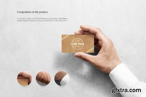 CreativeMarket - Business Card Mockup 6295290