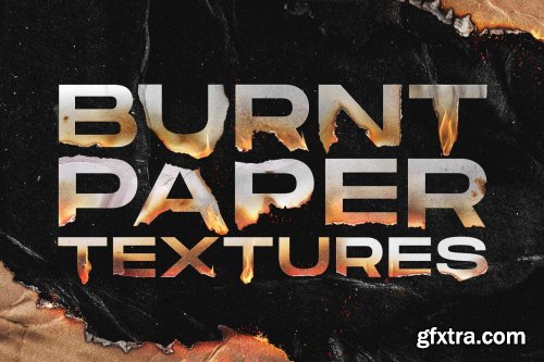 CreativeMarket - Torn and burned paper textures 6129557