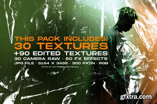 CreativeMarket - Plastic Wrap textures mega bundle 5294675