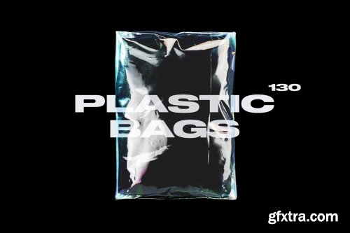 CreativeMarket - Plastic Bags Texture Branding Bundle 5753364