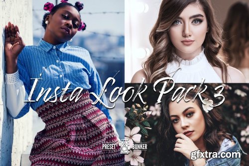 CreativeMarket - Lightroom Presets Insta Look Pack 3 6246320