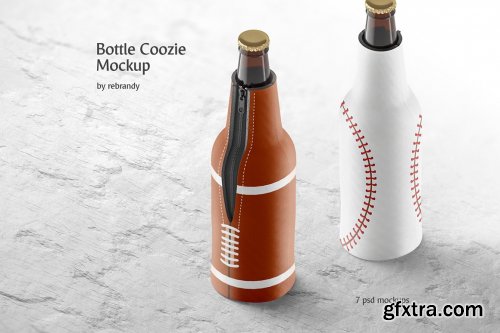 CreativeMarket - Bottle Coozie Mockup 6216348