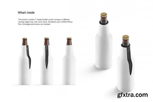 CreativeMarket - Bottle Coozie Mockup 6216348