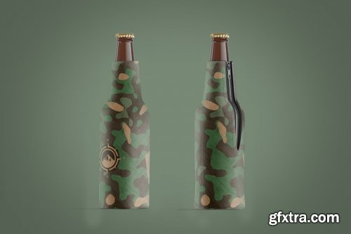 CreativeMarket - Bottle Coozie Mockup 6216348