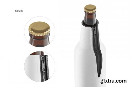 CreativeMarket - Bottle Coozie Mockup 6216348