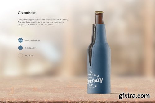 CreativeMarket - Bottle Coozie Mockup 6216348