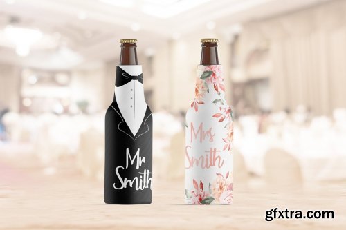 CreativeMarket - Bottle Coozie Mockup 6216348