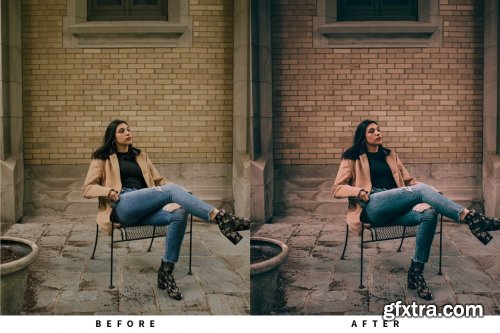 CreativeMarket - 10 Faded Film Lightroom Presets 6076164