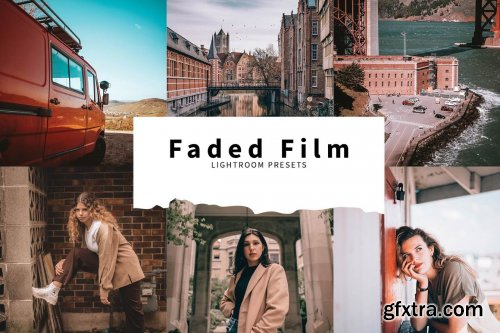 CreativeMarket - 10 Faded Film Lightroom Presets 6076164