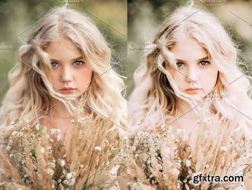 CreativeMarket - 10x Lightroom Presets Shades Yellow 6071356