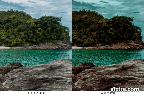 CreativeMarket - 10 Deep Moody Lightroom Presets 6076178