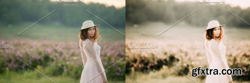 CreativeMarket - 10x Lightroom Presets Shades Yellow 6071356