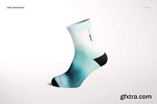 CreativeMarket - Socks Mockup Set (short) 6240437