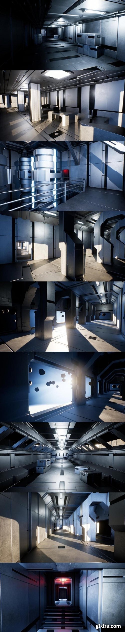 Unreal Engine – Sci-Fi Interior Pack