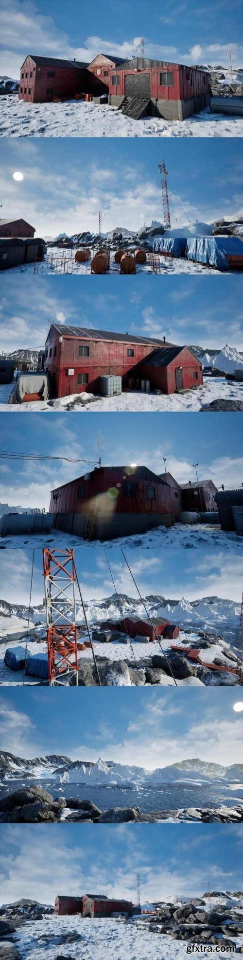   Unreal Engine – Arctic Base 