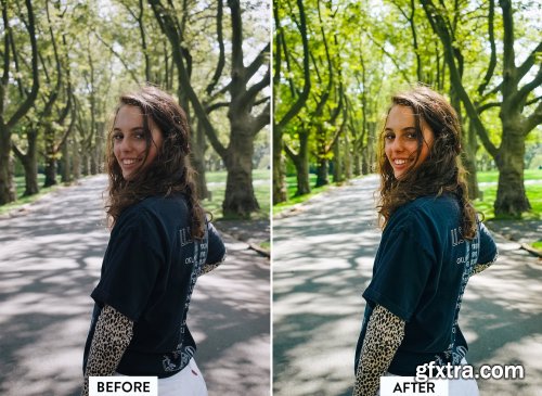 CreativeMarket - 10 Outdoor Natural Lightroom Preset 6272556