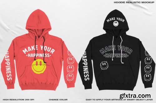 CreativeMarket - HOODIE REALISTIC MOCKUP 6156432