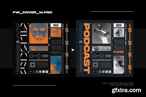 CreativeMarket - Cover Design Templates Vol.3 5934707