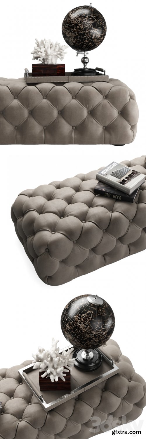 Casamilano Hyatt Ottoman 160