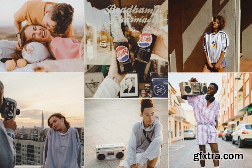 CreativeMarket - Vintage Summers Presets Lightroom 6220404