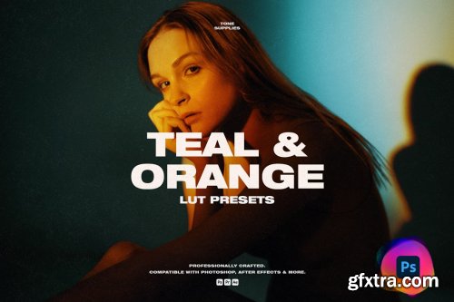 CreativeMarket - Teal & Orange Photoshop LUT Presets 6221385