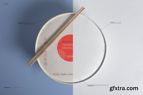 Paper Bowl Mockup